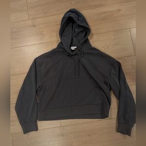 Athleta Dark Gray Women's Hoodie Medium